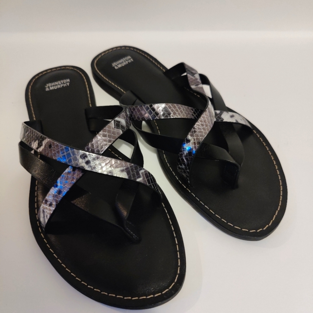 Johnson & Murphy Leather Sandals